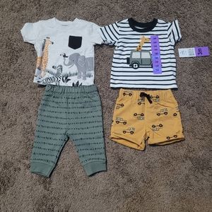 3 month old boys clothes 2 pairs